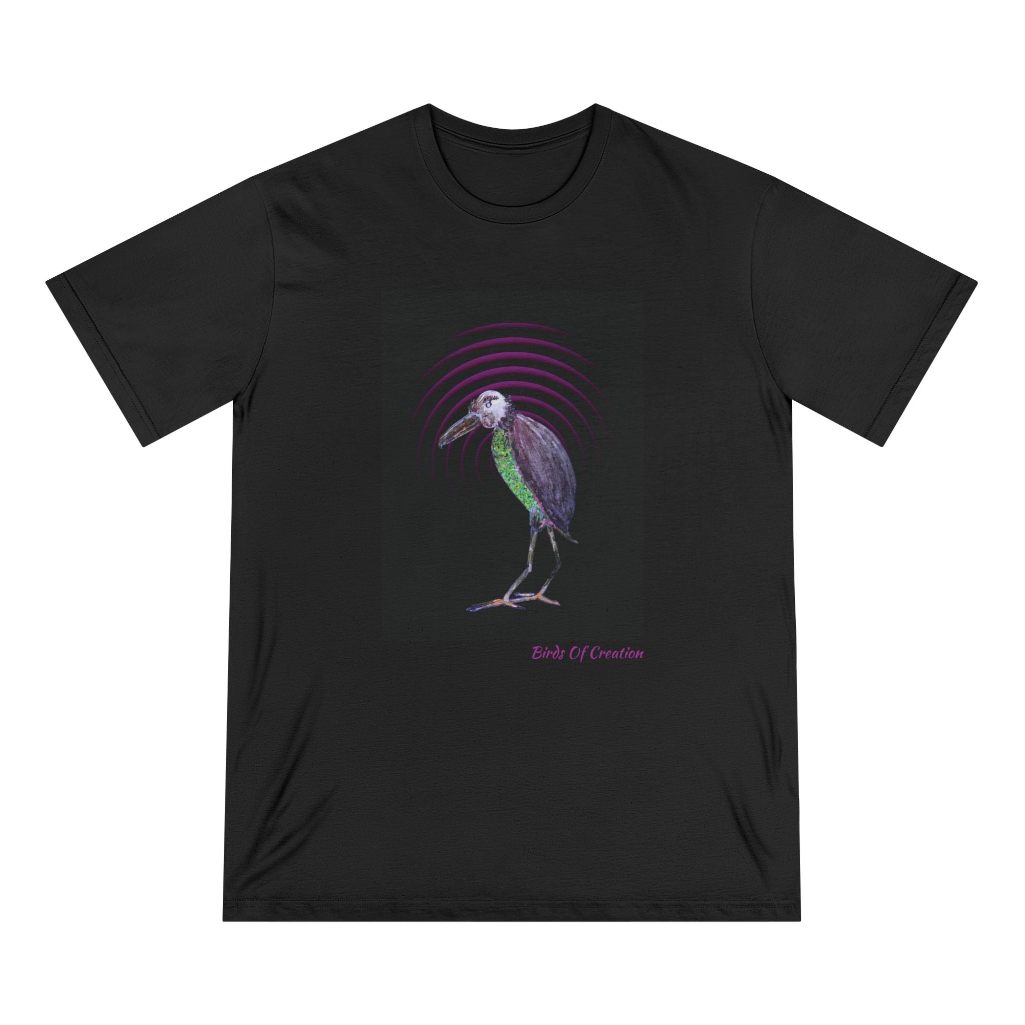 Organic Staple T-shirt - Birds Of Creation No.2b