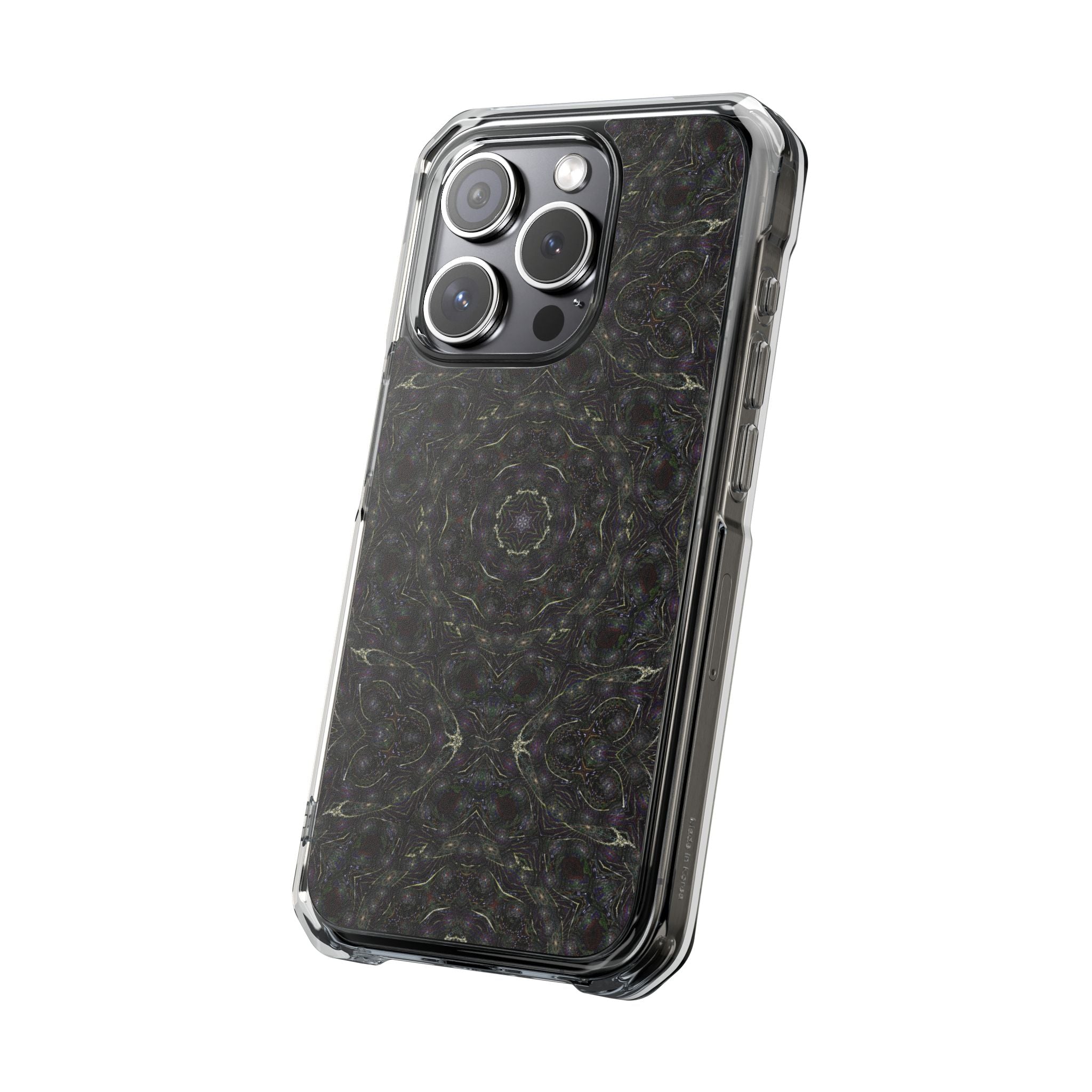 iPhone 15 Magnetic Clear Impact Case - P5 Kaleidoscopic No.18