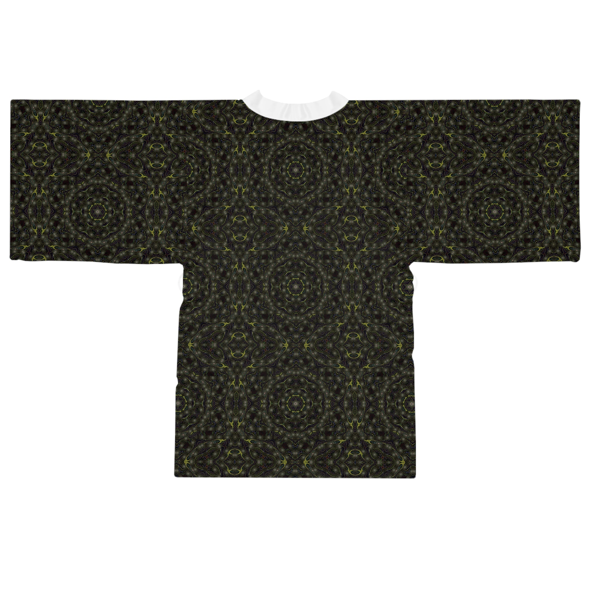 Long Sleeve Kimono Robe - P5 Kaleidoscopic No.2