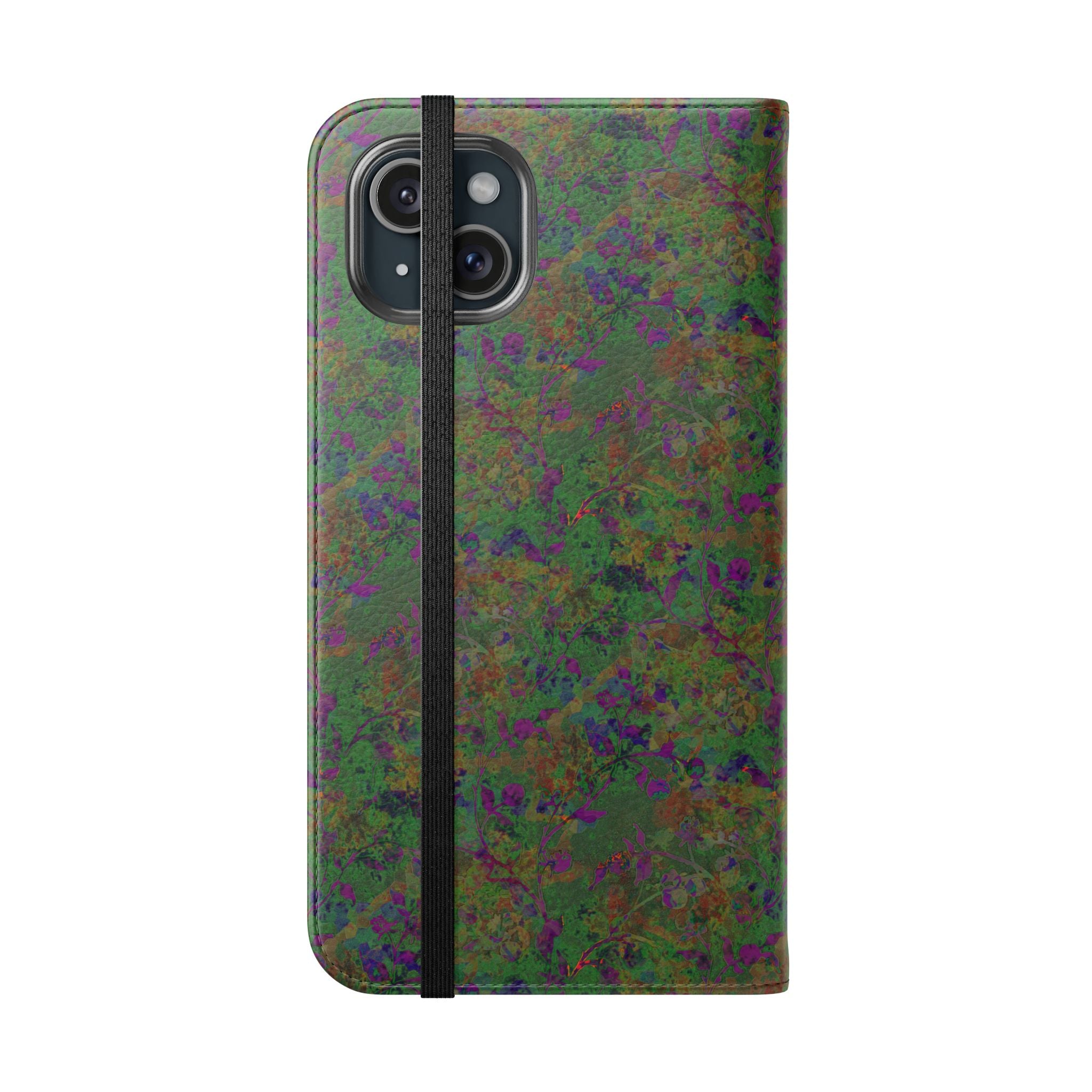 iPhone 15 Flip Case - Hidden Weave Series V3 No.24