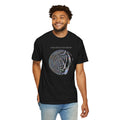Unisex Garment-Dyed T-shirt - Fractal Moon No.2