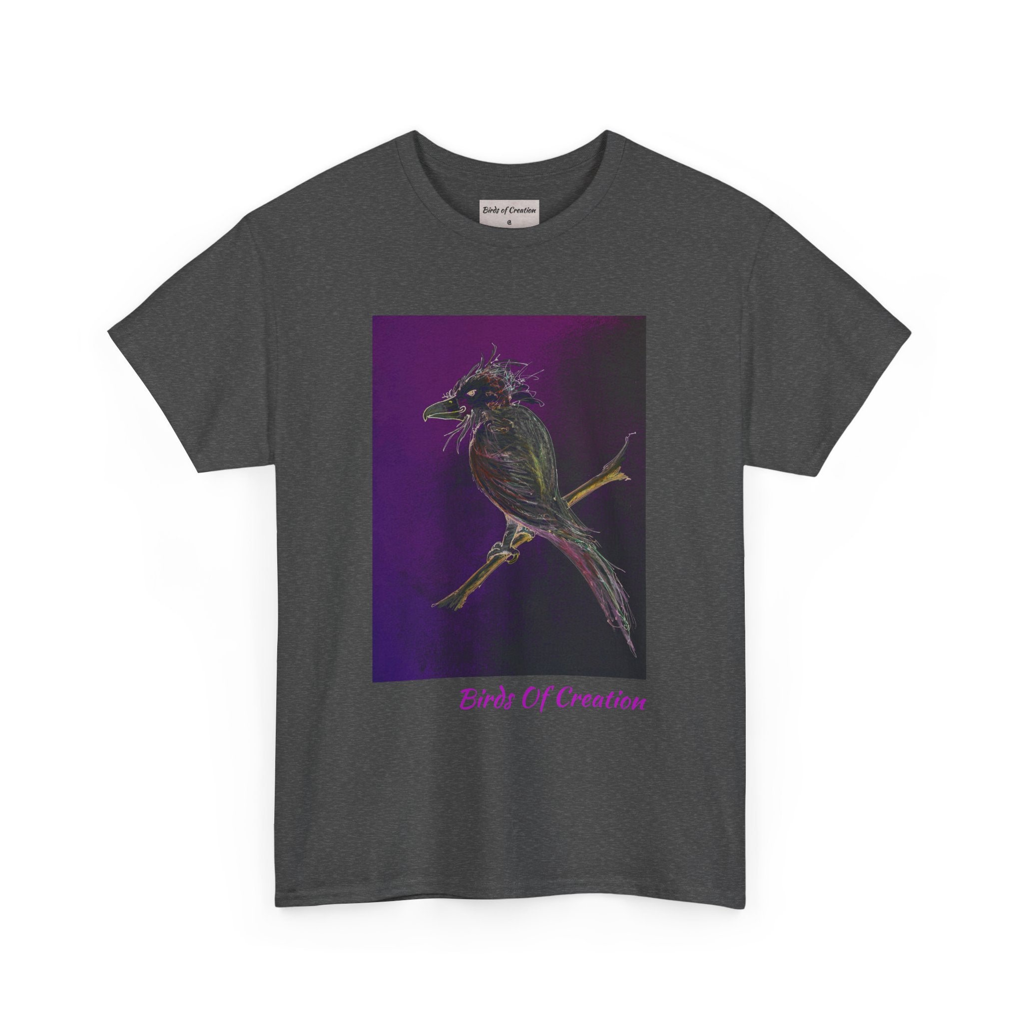 Unisex Heavy Cotton Tee - Birds Of Creation No.1