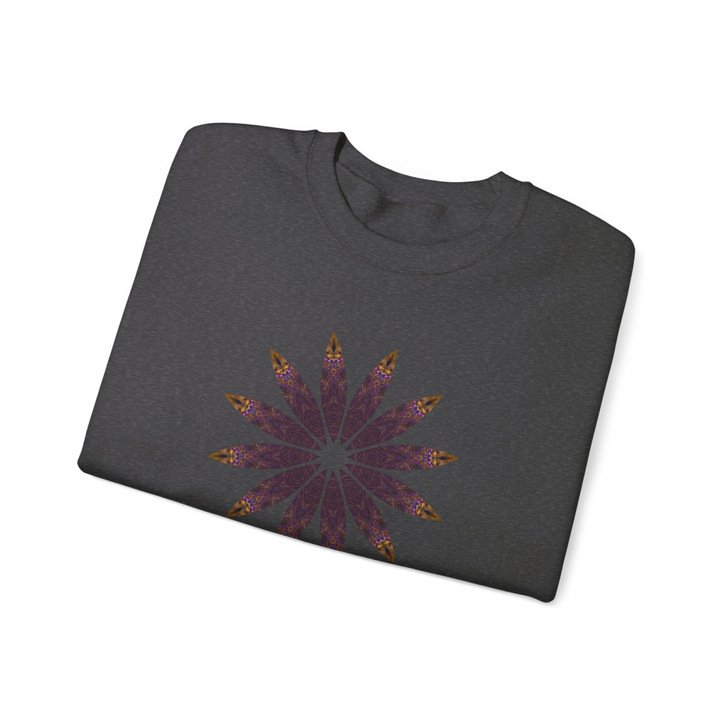 Unisex Heavy Blend™ Crewneck Sweatshirt - Love Light Mandalas No.2