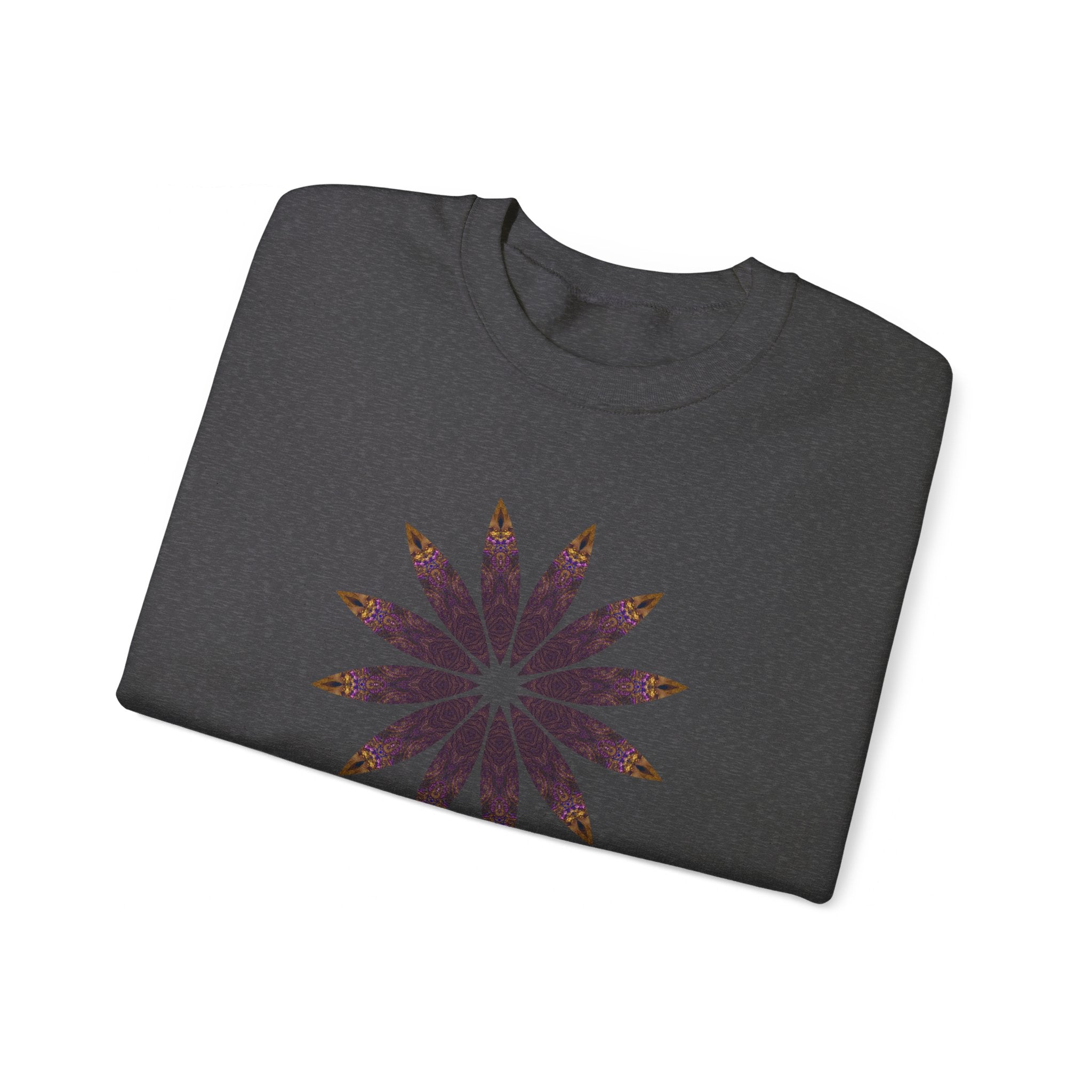 Unisex Heavy Blend™ Crewneck Sweatshirt - Love Light Mandalas No.2