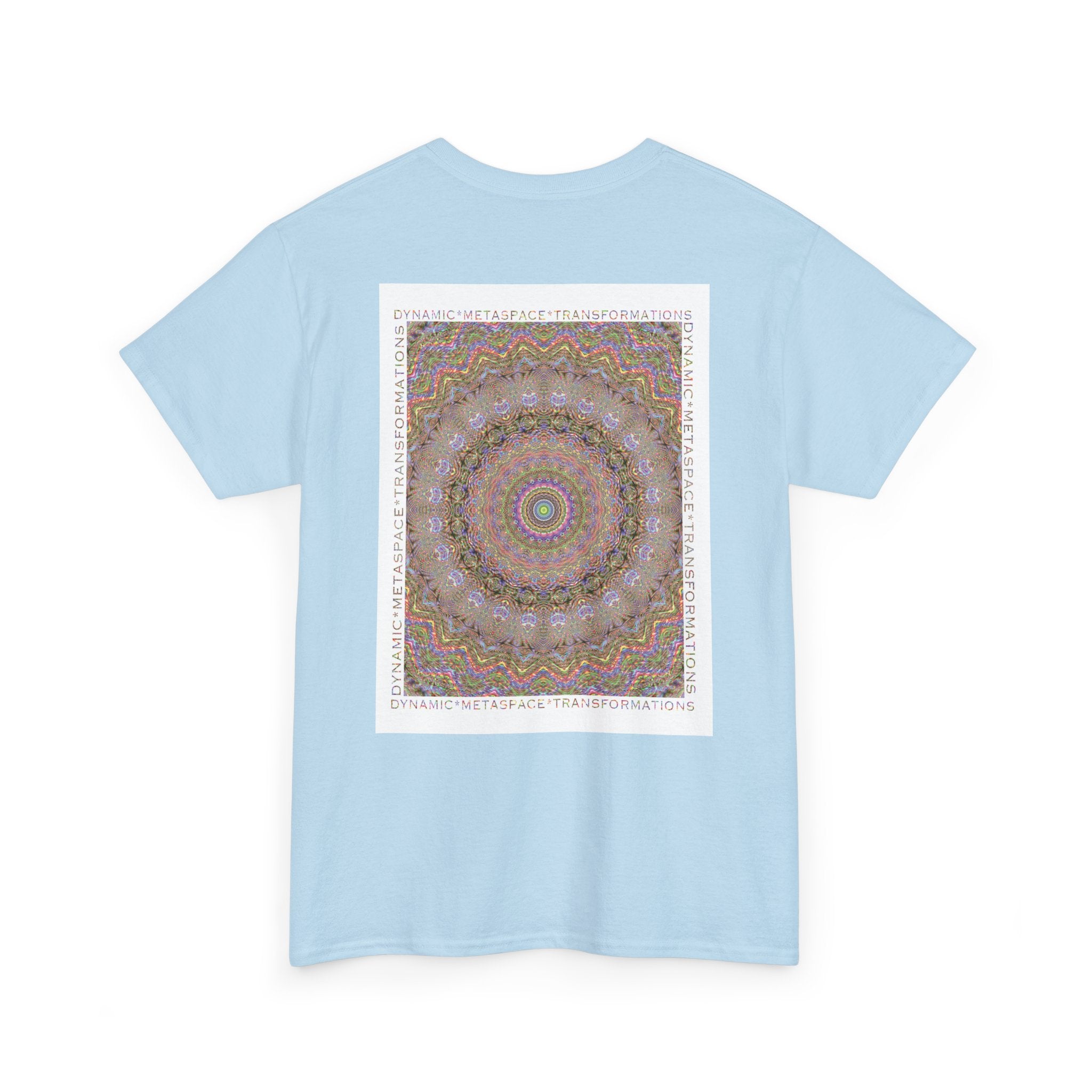 Unisex Heavy Cotton Tee (Back) - DMT Seer No.6