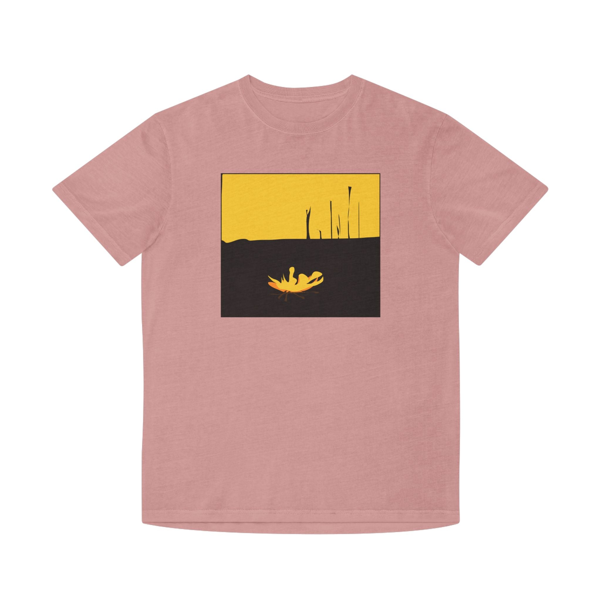 Unisex Faded Shirt -The Traveller Series (Fire)