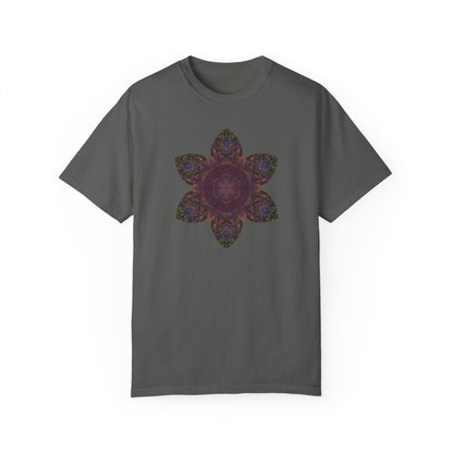 Unisex Garment-Dyed T-shirt - Love Light Mandalas No.3