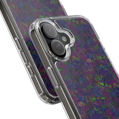 iPhone 16 Clear Case – Hidden Weave Series V3 No.23