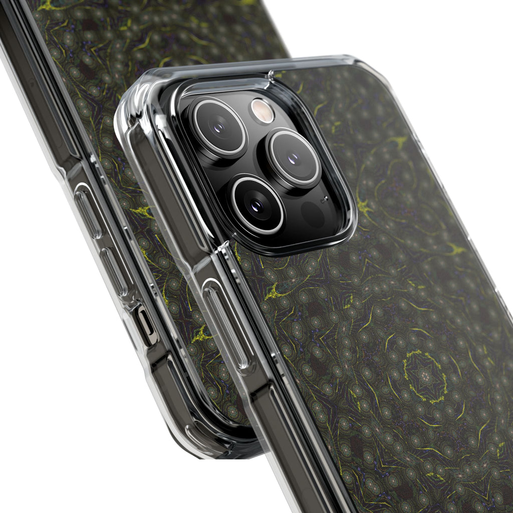 iPhone 14 Magnetic Clear Impact Case - P5 Kaleidoscopic No.2