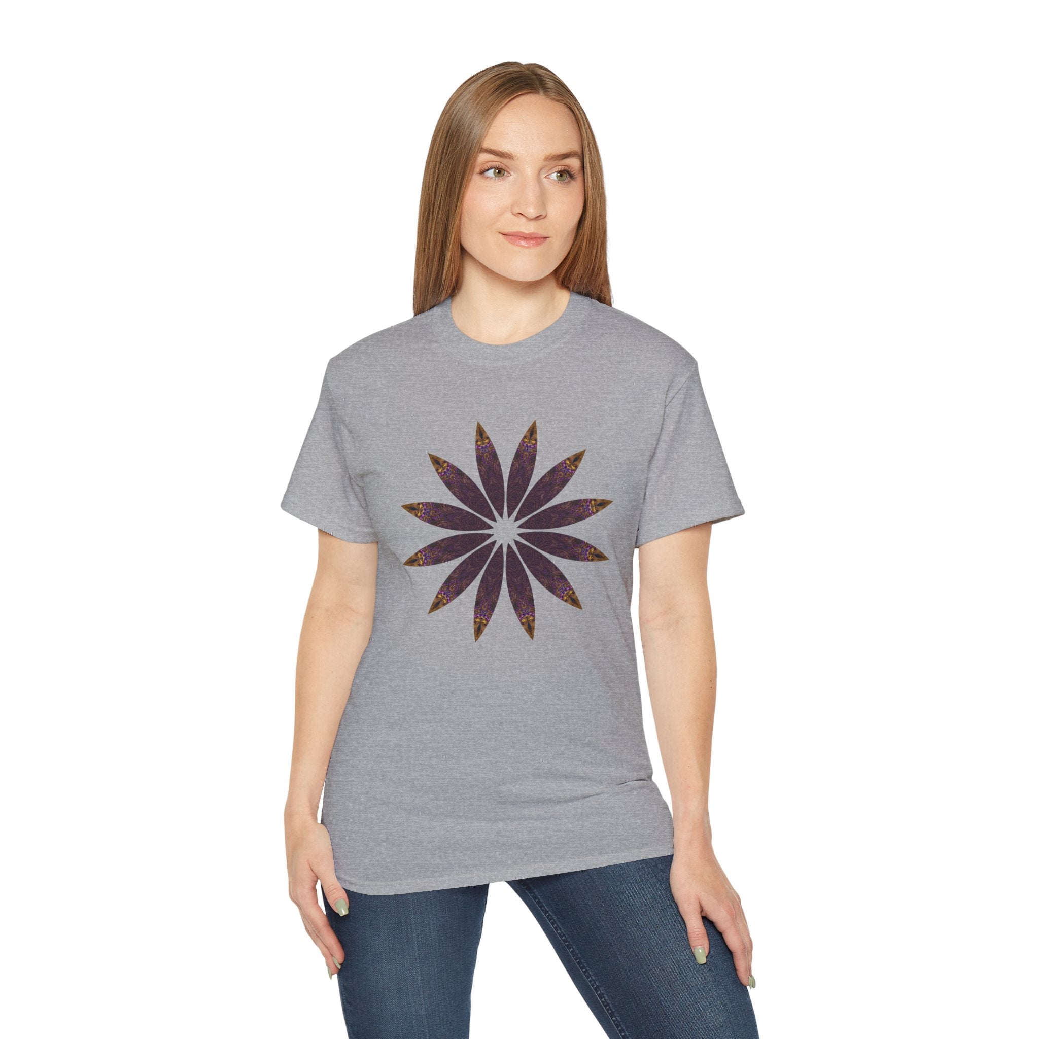 Unisex Ultra Cotton Tee - Love Light Mandalas No.2