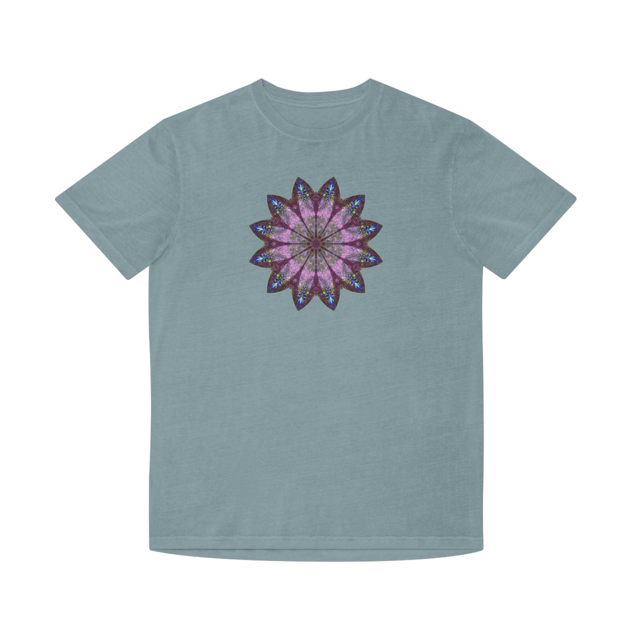 Unisex Faded Shirt - Love Light Mandalas No.19