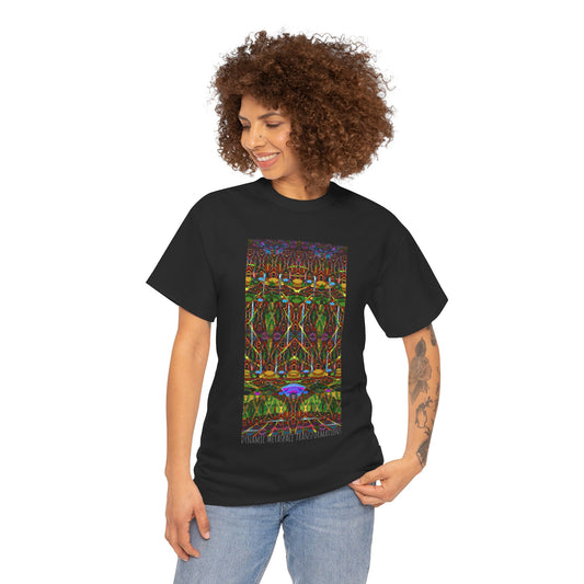 Unisex Heavy Cotton Tee - Mandala Series No.5