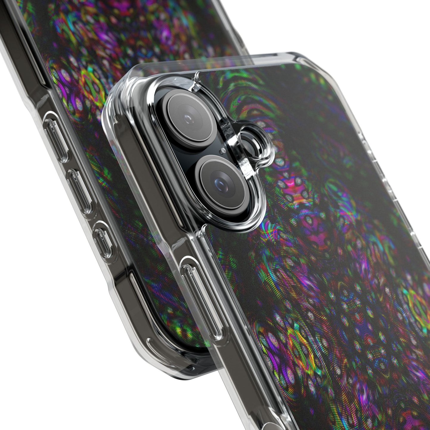 iPhone 16 Magnetic Clear Impact Case - DMT Scribe Tiles No.2