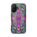 iPhone 16 Magnetic Clear Impact Case - DMT Scribe Tiles No.4