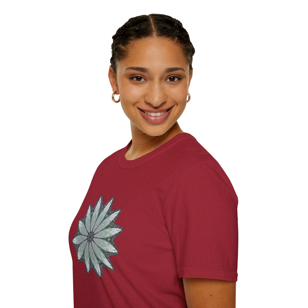 Unisex Softstyle T-Shirt - Love Light Mandalas No.22
