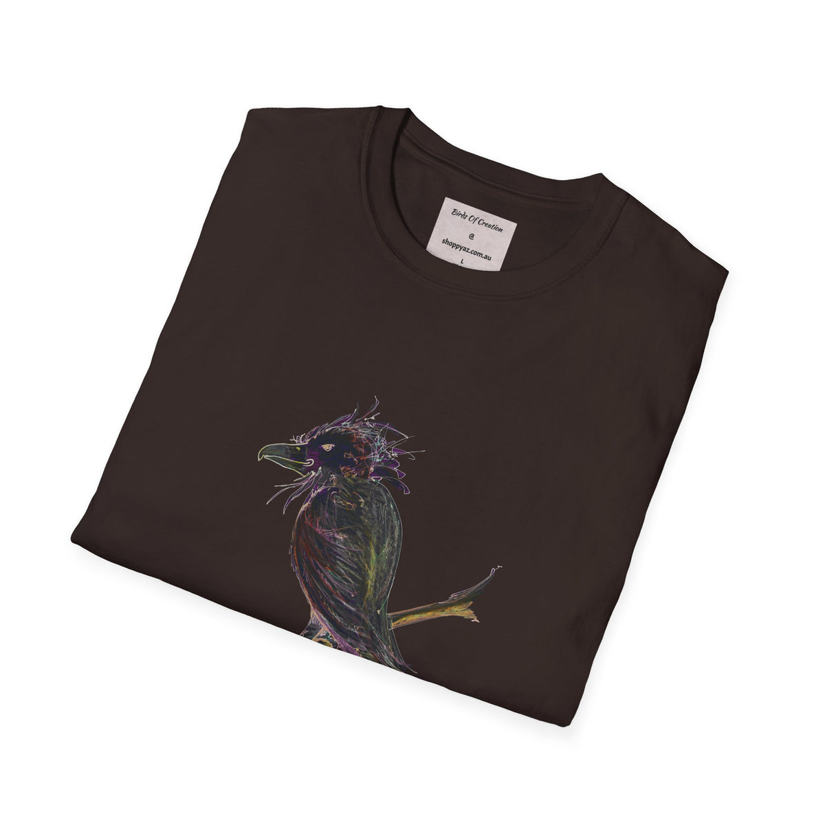 Unisex Softstyle T-Shirt - Birds Of Creation No.1