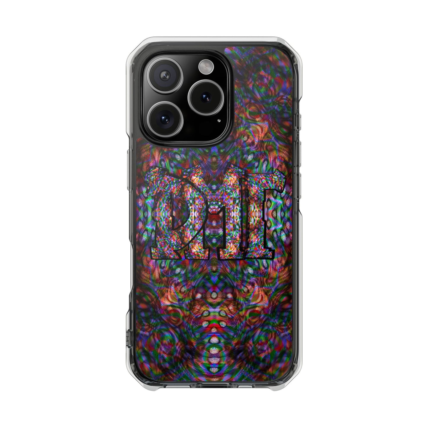 iPhone 16 Magnetic Clear Impact Case - DMT Scribe No.S1T1