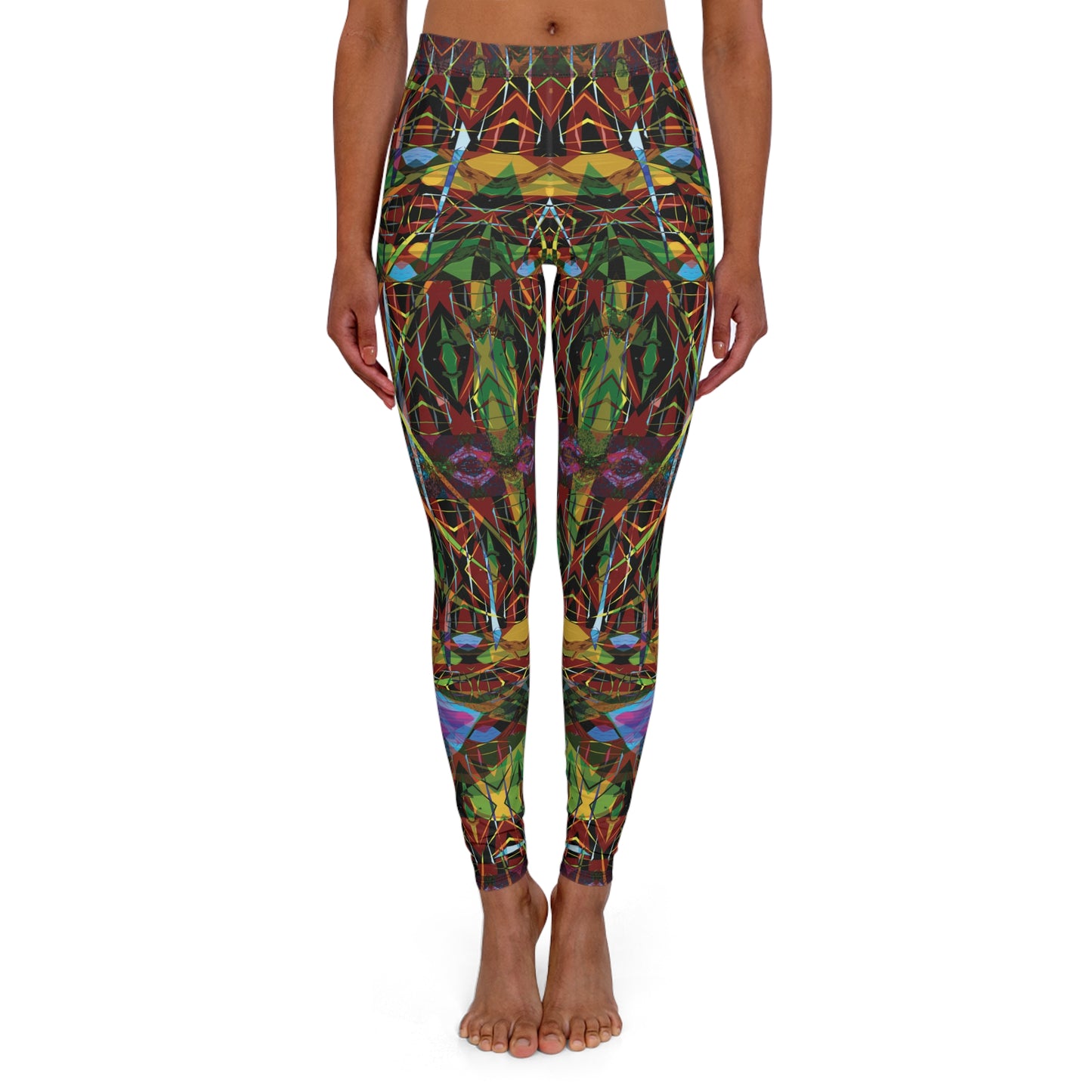 Spandex Leggings - Mandala Series No.5