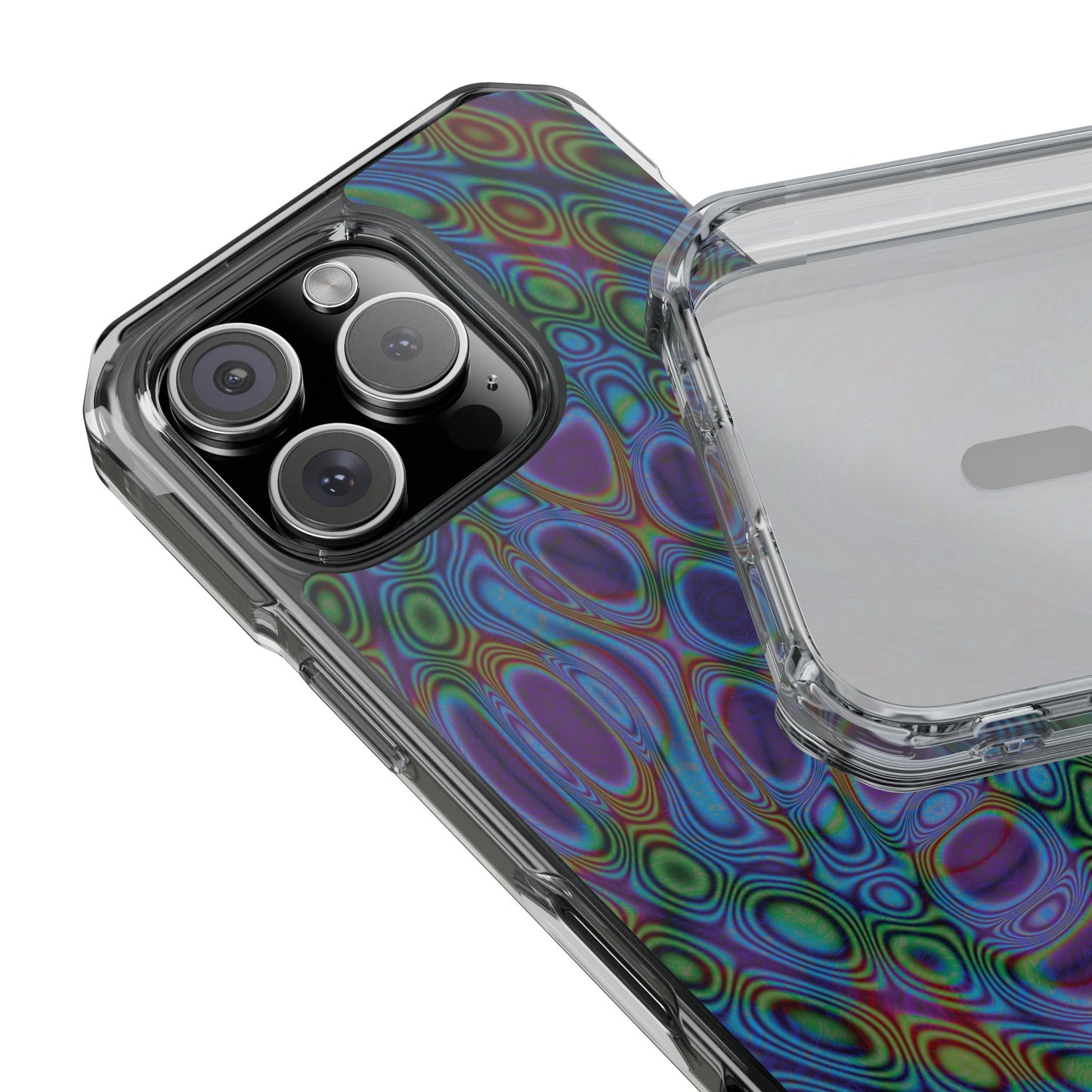 iPhone 16 Magnetic Clear Impact Case - DMT Seer No.20
