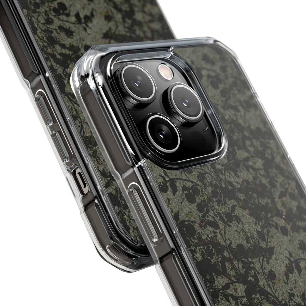 iPhone 14 Magnetic Clear Impact Case - Hidden Weave Series V3 No.25