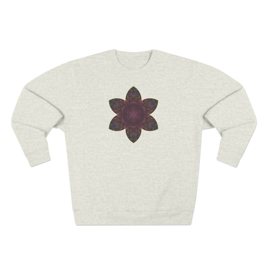 Unisex Crewneck Sweatshirt - Love Light Mandalas No.3