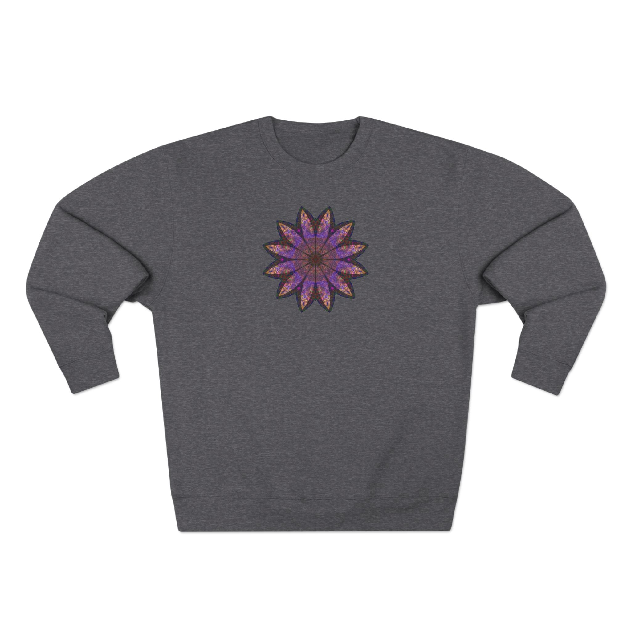 Unisex Crewneck Sweatshirt - Love Light Mandalas No.23