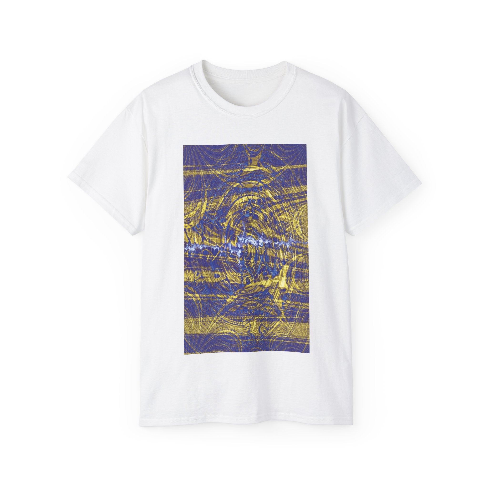 Unisex Ultra Cotton Tee - Love Light Fractals No.1
