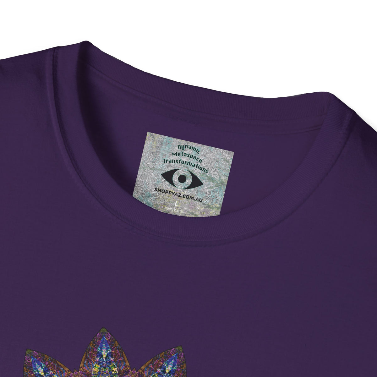 Unisex Softstyle T-Shirt - Love Light Mandalas No.17