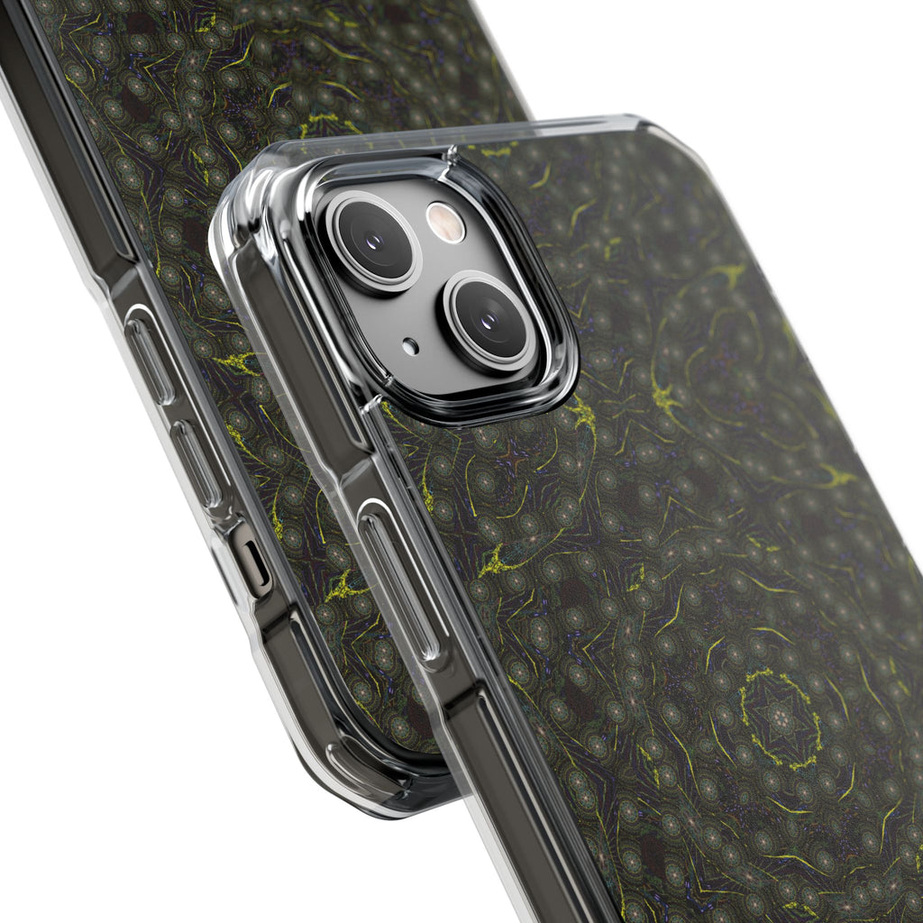 iPhone 14 Magnetic Clear Impact Case - P5 Kaleidoscopic No.2