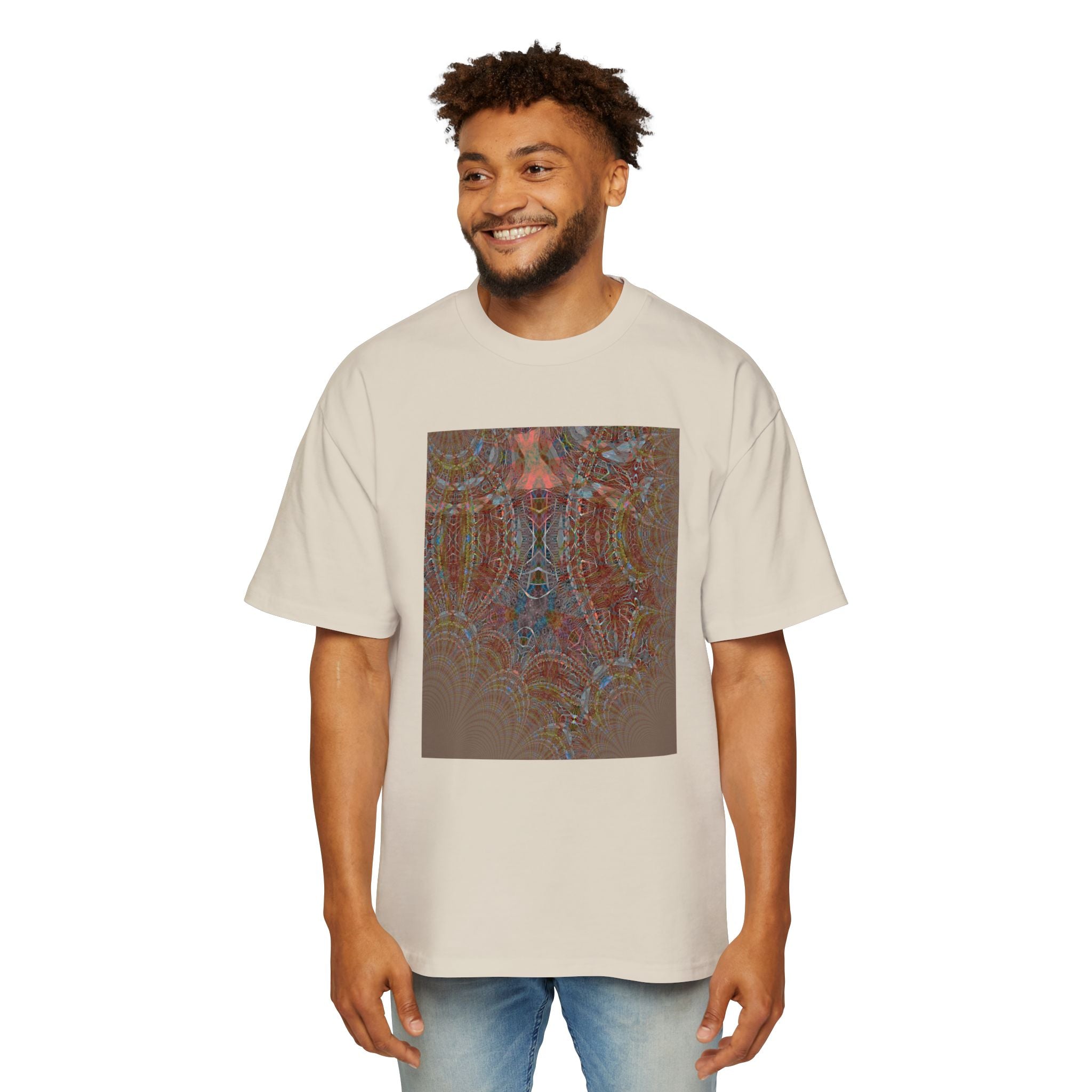 Men's Heavy Oversized Tee - YC02 Series No.4