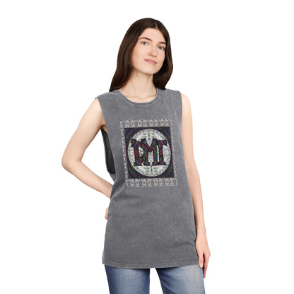 Unisex Stonewash Tank Top - DMT Scribe No.11