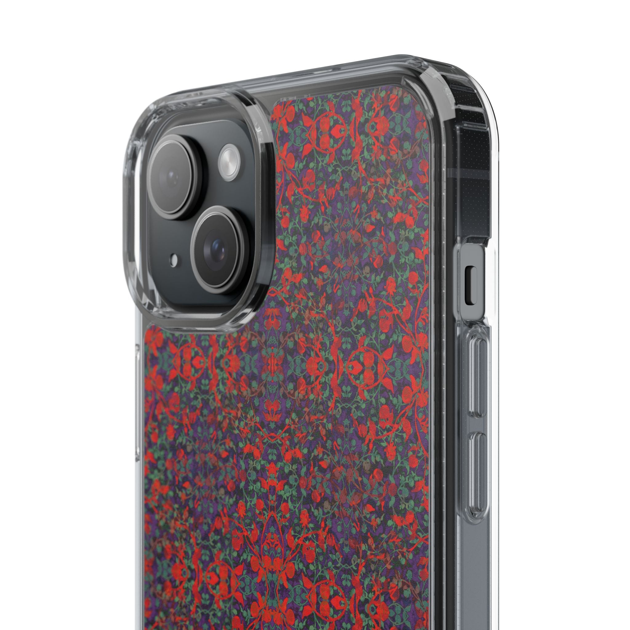 iPhone 15 Clear Case – Hidden Weave Series No.25