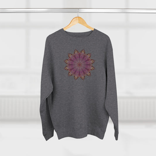 Unisex Crewneck Sweatshirt - Love Light Mandalas No.6