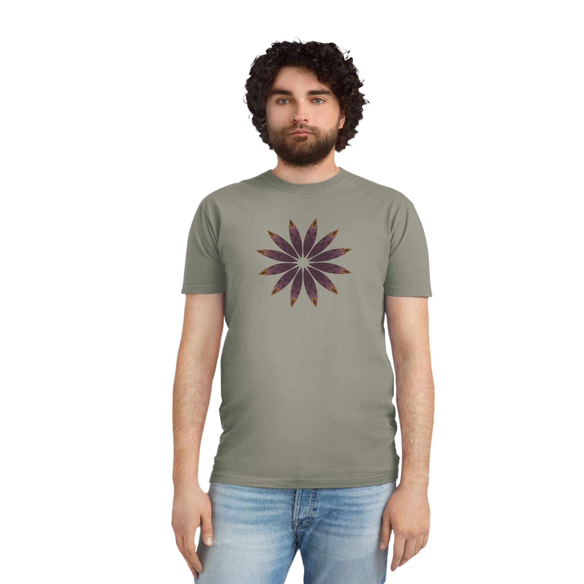 Unisex Faded Shirt - Love Light Mandalas No.2