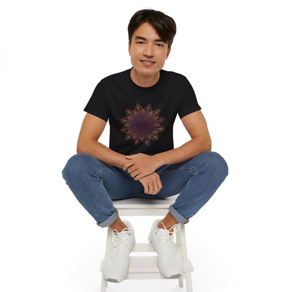 Unisex Ultra Cotton Tee - Love Light Mandalas No.1
