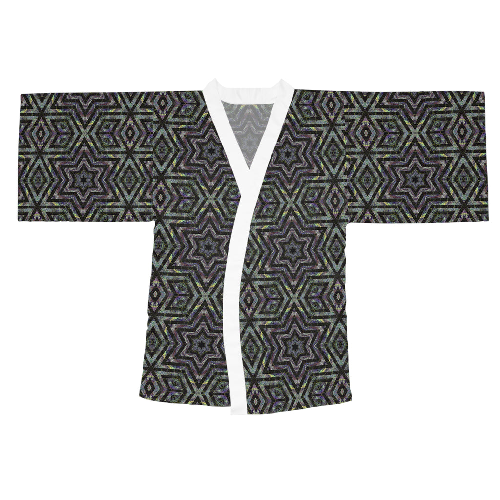 Long Sleeve Kimono Robe - P5 Kaleidoscopic No.5