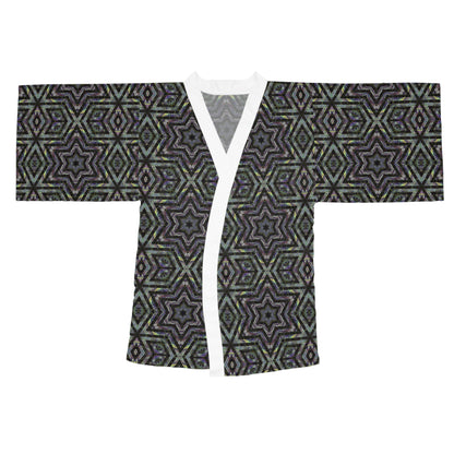 Long Sleeve Kimono Robe - P5 Kaleidoscopic No.5