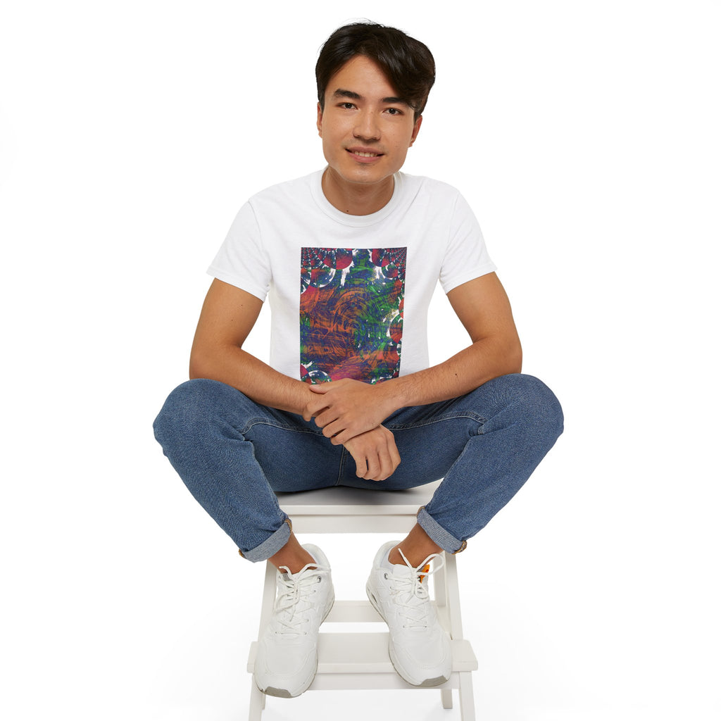 Unisex Ultra Cotton Tee - Love Light Fractals No.2