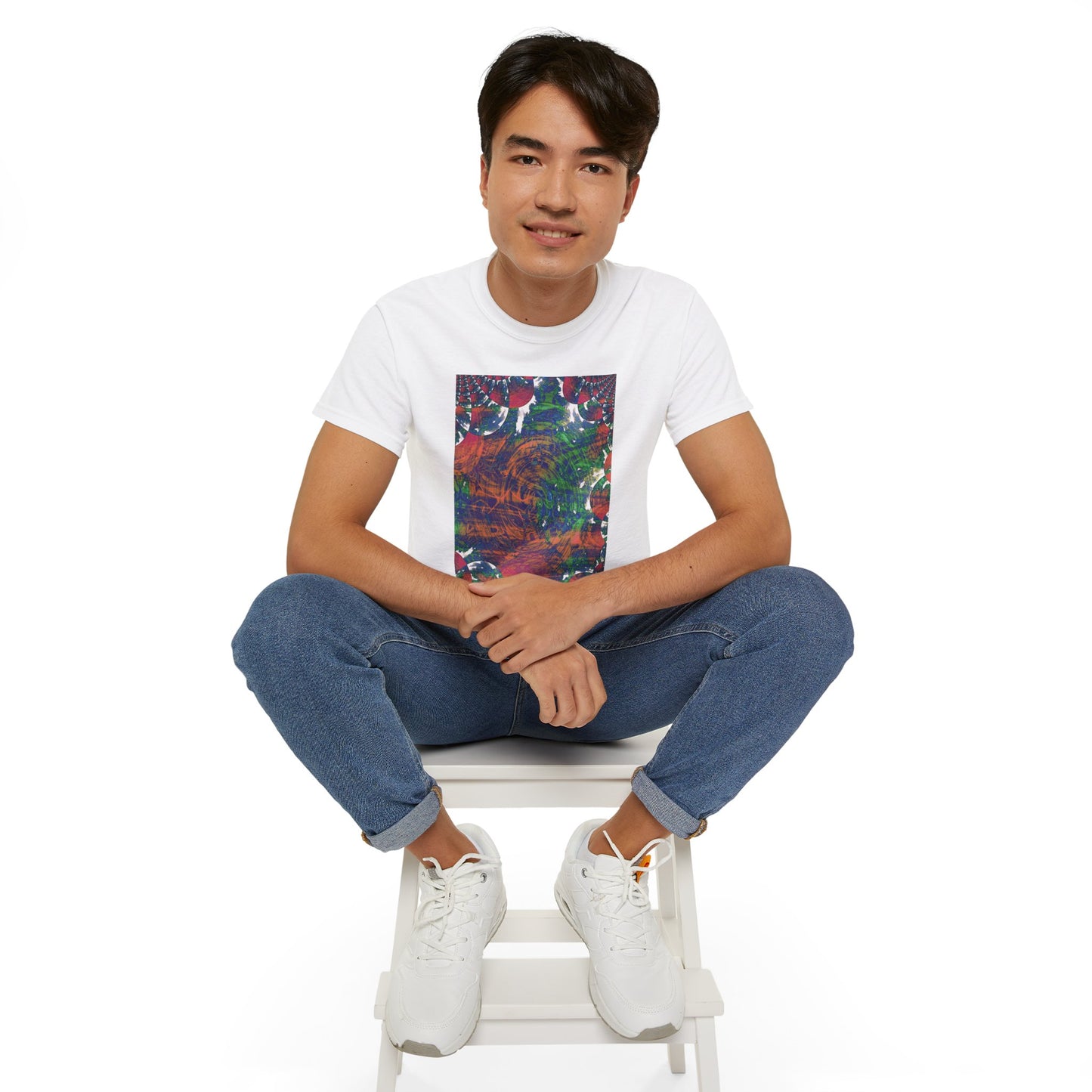 Unisex Ultra Cotton Tee - Love Light Fractals No.2
