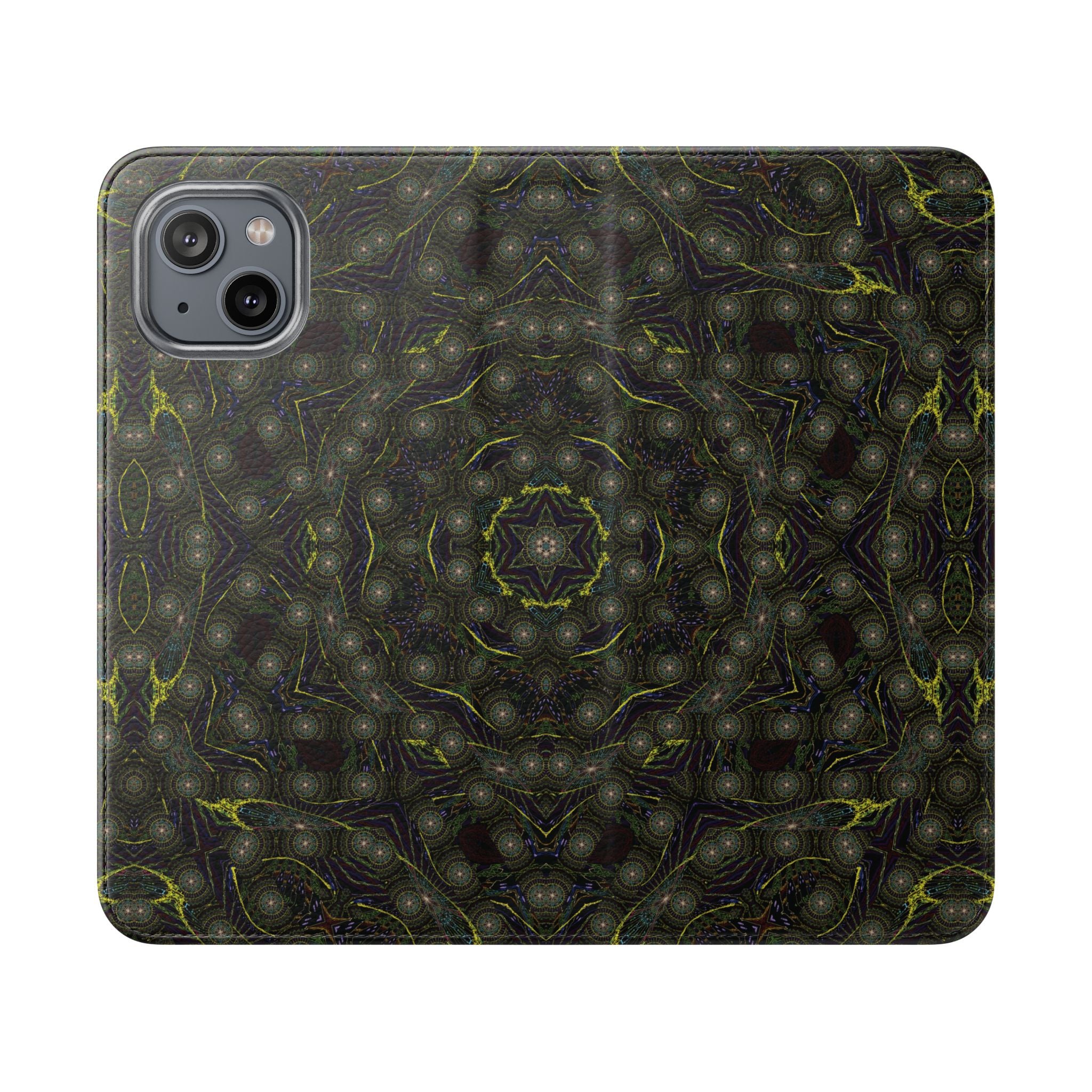 iPhone 14 Flip Case - P5 Kaleidoscopic No.2