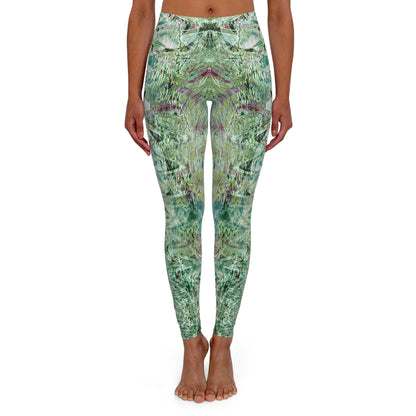 Spandex Leggings - Love Light Fractals No.7a