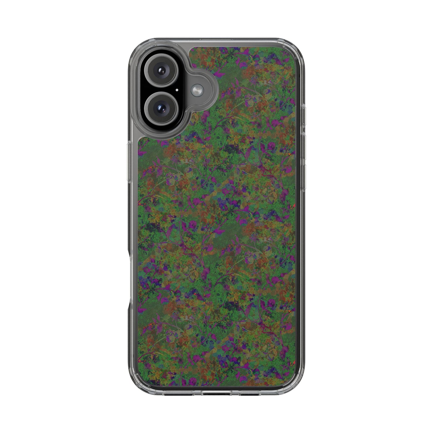iPhone 16 Clear Case – Hidden Weave Series V3 No.24