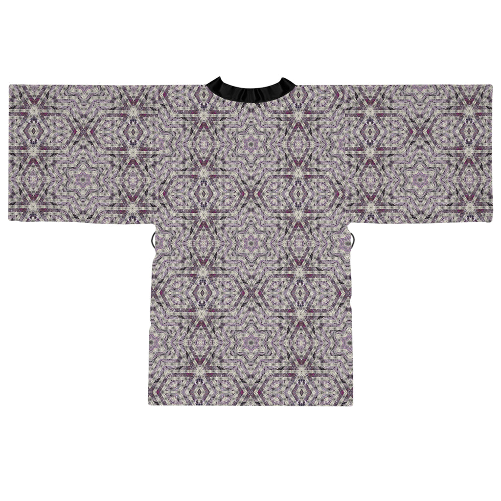 Long Sleeve Kimono Robe - P5 Kaleidoscopic No.22