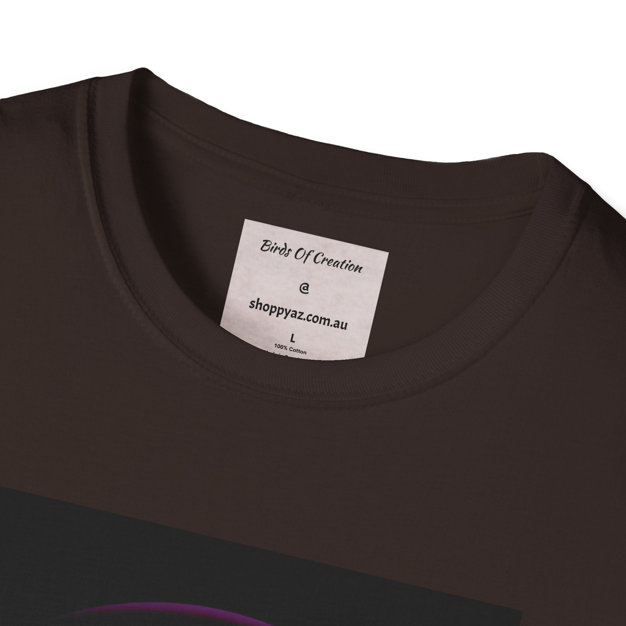 Unisex Softstyle T-Shirt - Birds Of Creation No.2b