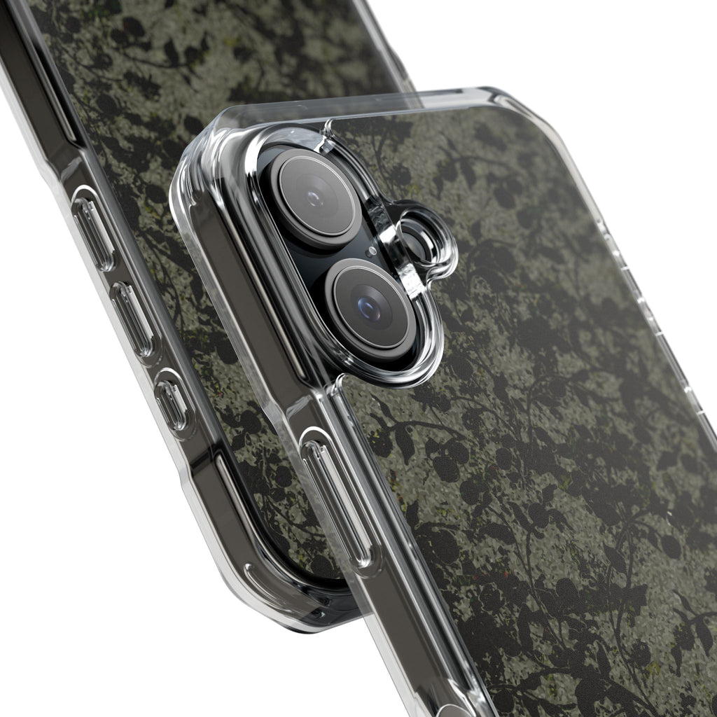 iPhone 16 Magnetic Clear Impact Case - Hidden Weave Series V3 No.25