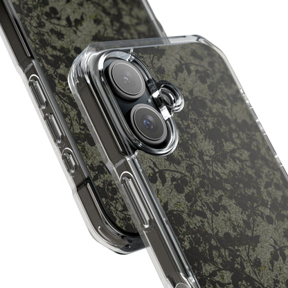 iPhone 16 Magnetic Clear Impact Case - Hidden Weave Series V3 No.25