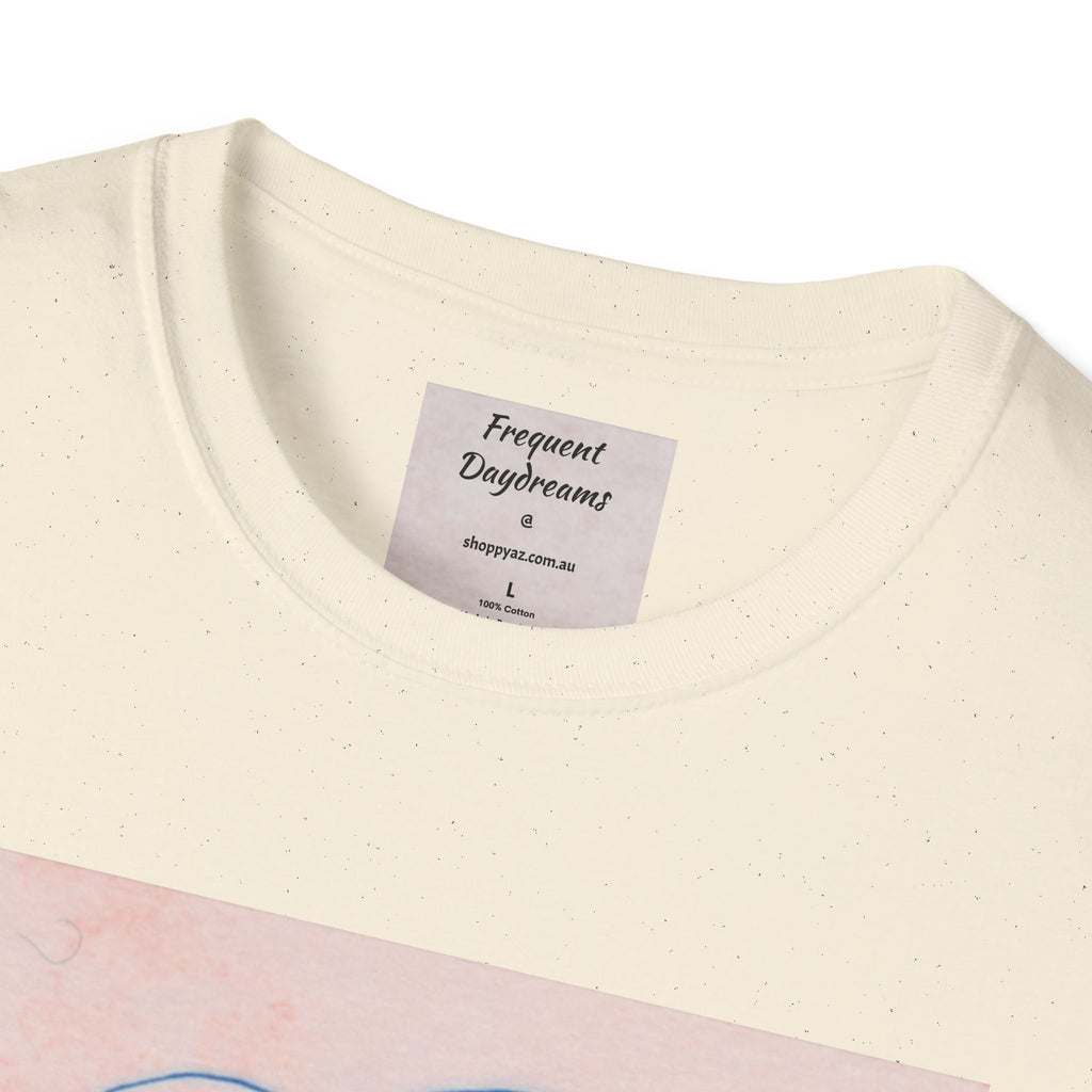 Unisex Softstyle T-Shirt - Frequent Daydreams Sketch No.45