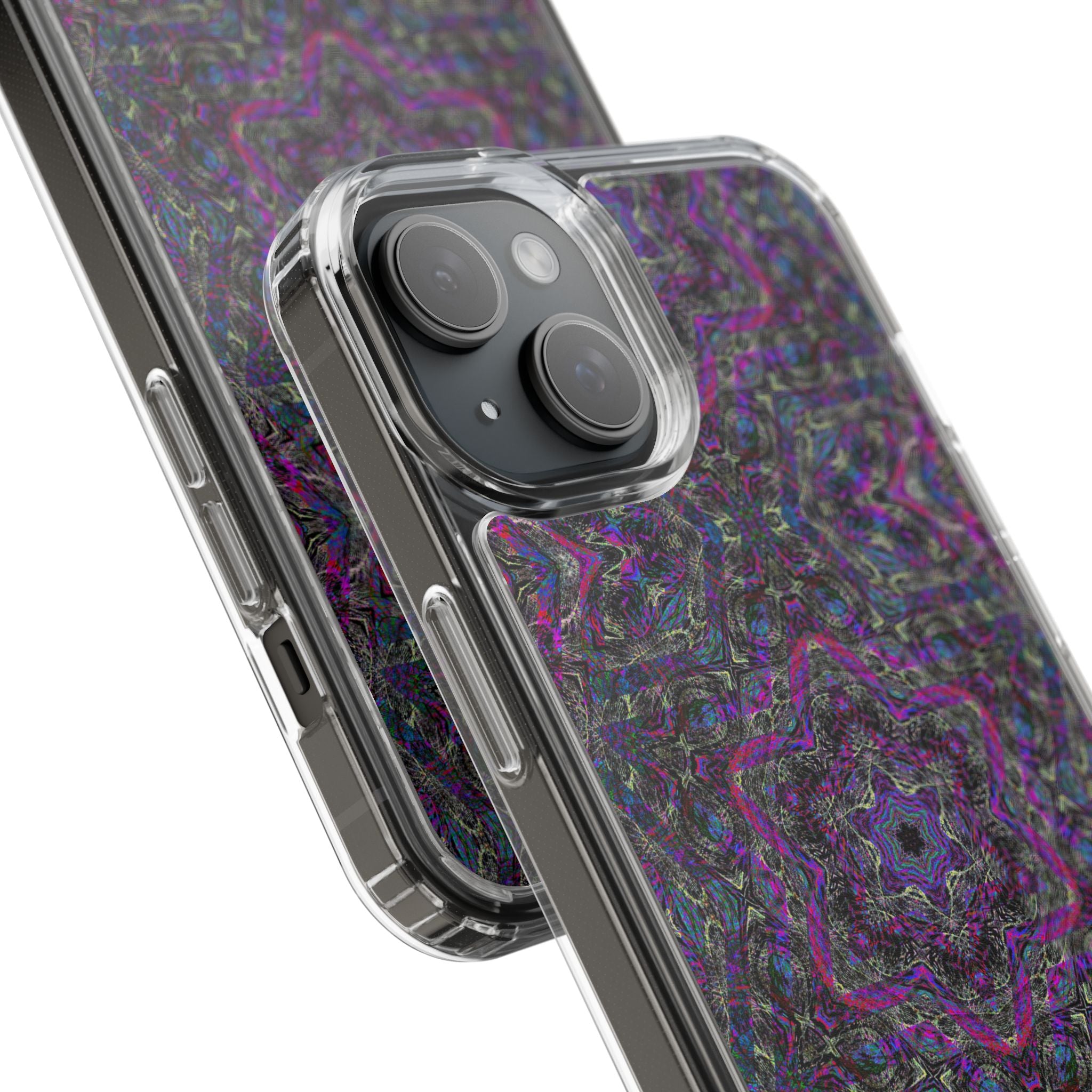 iPhone 15 Clear Case – P5 Kaleidoscopic No.33