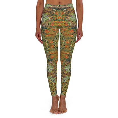 Spandex Leggings - Love Light Fractals No.4d