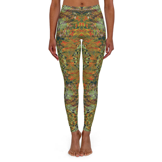 Spandex Leggings - Love Light Fractals No.4d